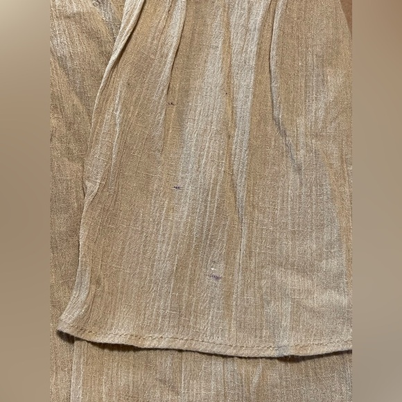 Cato Women’s Plus Summer Beach Swim Coverup Tan High-Low Hem Short Sleeve 26/28 - Picture 14 of 14